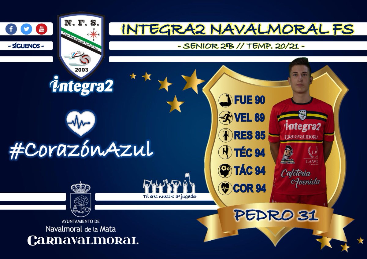 📷 PREVIA TORREJÓN - <a href="/torrejonsala/">Torrejón Sala</a> 
⚽️ Pedro - <a href="/Pedromb_01/">Pedro Melchor</a>

🎙️| "Torrejón es un clásico y un rival muy duro"

🎙️| "Están siendo unas semanas complicadas para todos"

🎙️| "Estoy trabajando mucho para cuando el mister me necesite"

#CorazónAzul
#ReplayNFSLive