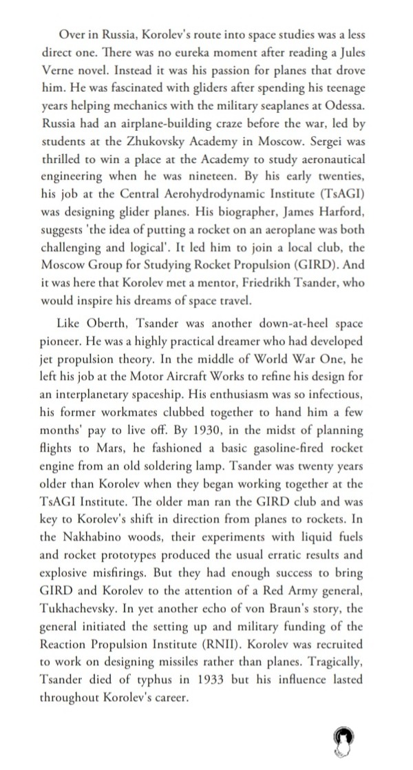 GIRD was established #OnThisDay in 1924. It was at this Moscow-based rocket club that Korolev met Friendrikh Tsander, a space pioneer who 'was key to Korolev's shift in direction from planes to rockets' ✈️🚀 Check out this extract from @siobsi's #DesertMoonfire for more!