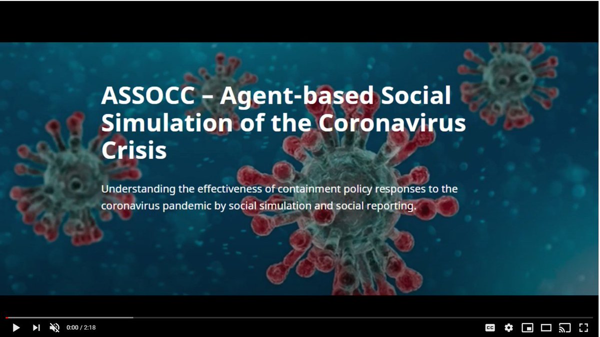Check out our new video of the Unity interface to the <a href="/assocc1/">assocc</a> simulation tool: youtube.com/watch?v=BhR0jz…
The tool can be downloaded from our webpage: simassocc.org
#CoronaCrisis #COVIDー19