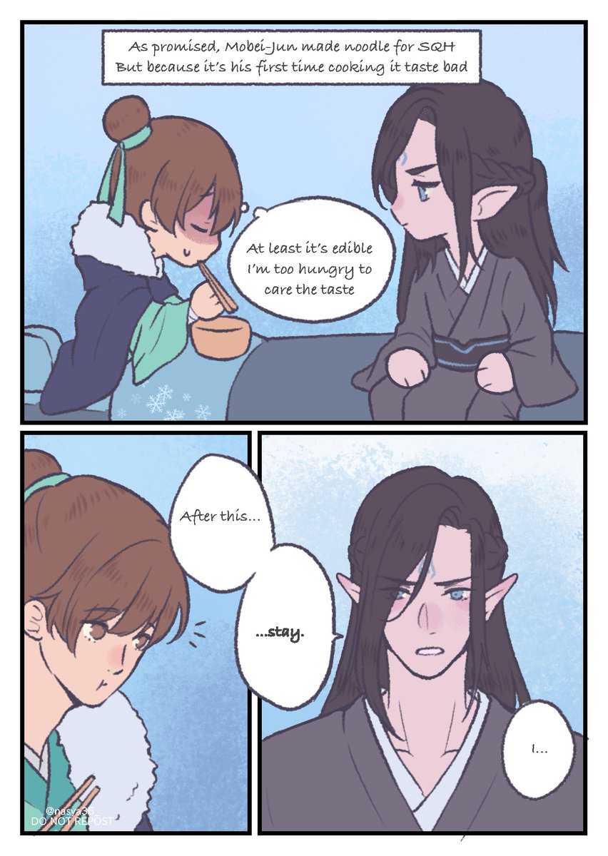 What happened after Airplane's adventure bonus chapter 
#moshang❄️✈️ 