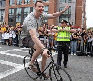 My guy cycles the Tour de France course every summer (editors note: this is not the Tour de France)