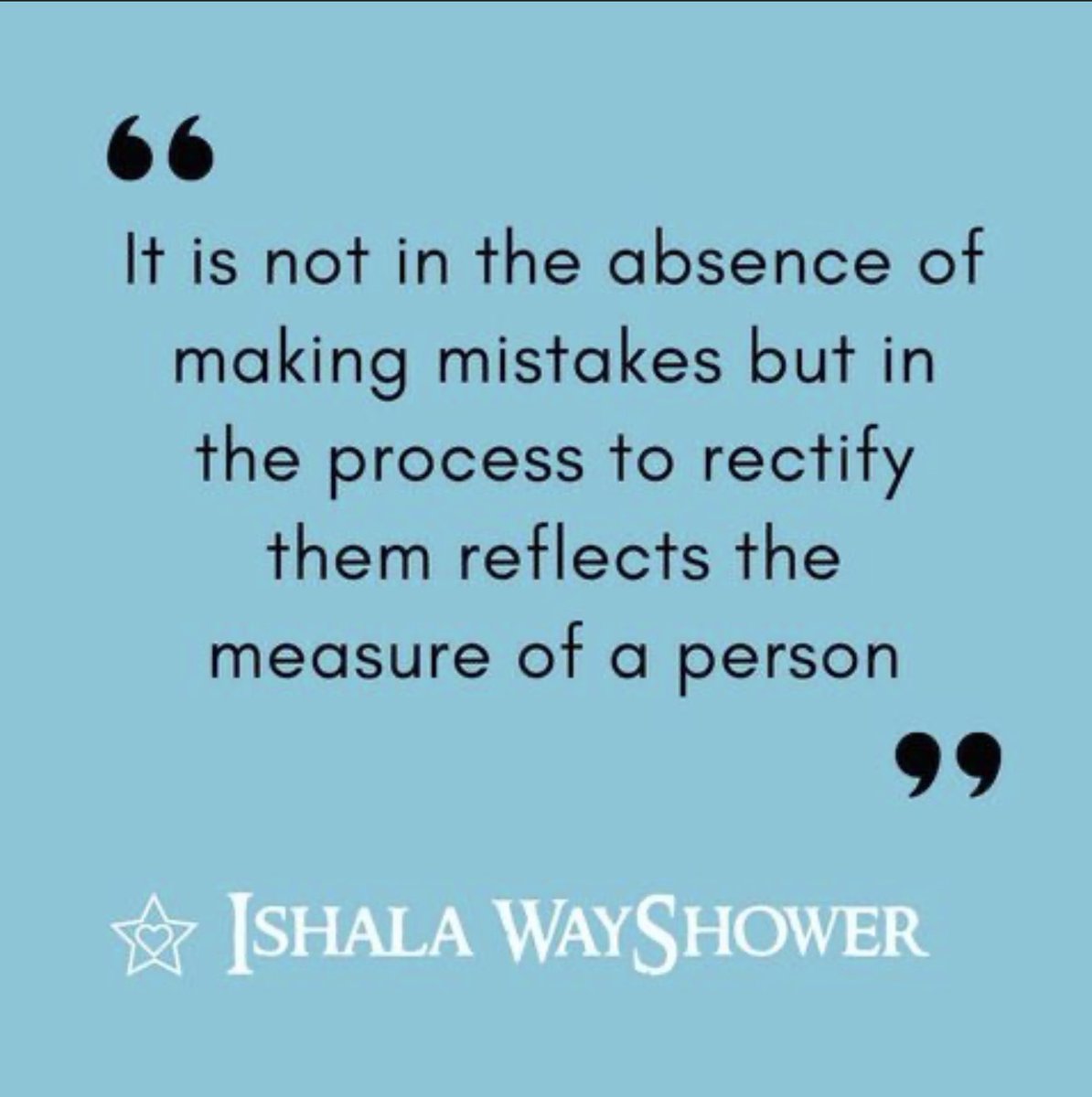 IWayshower's tweet photo. It is part of the Human experience for us to make mistakes - in fact, it's encouraged!
#quote #InspirationalQuotes #internalhealing #spiritulahealing #startfresh #2020help #lockdownloneliness #findyourself #spiritualcoaching https://t.co/QcpxlSxEtp