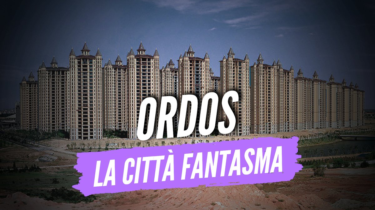 Ordos: la città fantasma.
Una città destinata ad ospitare oltre 300.000 abitanti che, per oltre un decennio, è rimasta pressochè disabitata.
Nel nuovo video su youtube vi spiegheremo cos'è Ordos, com'è nata e com'è ora!

Scopritela nel nostro nuovo video!
youtube.com/watch?v=DQGIE1…