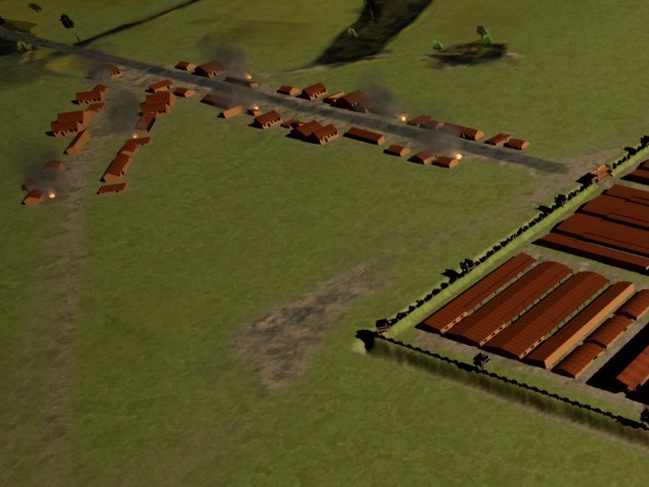 Geophysical survey to the E of Lake Farm  #Roman legionary fortress shows a road to the river StourStrong anomalies can be seen either side of the road suggesting the presence of a civilian settlement / vicus #RomanFortThursday