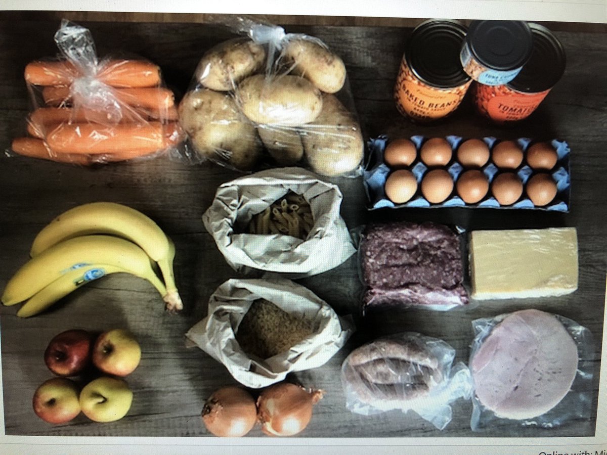 Ed_Long's tweet photo. Now this is a food parcel! Proud of what my school produces to support our local community. Dorchester, Dorset. @MarcusRashford https://t.co/4VMBEnXZWb
