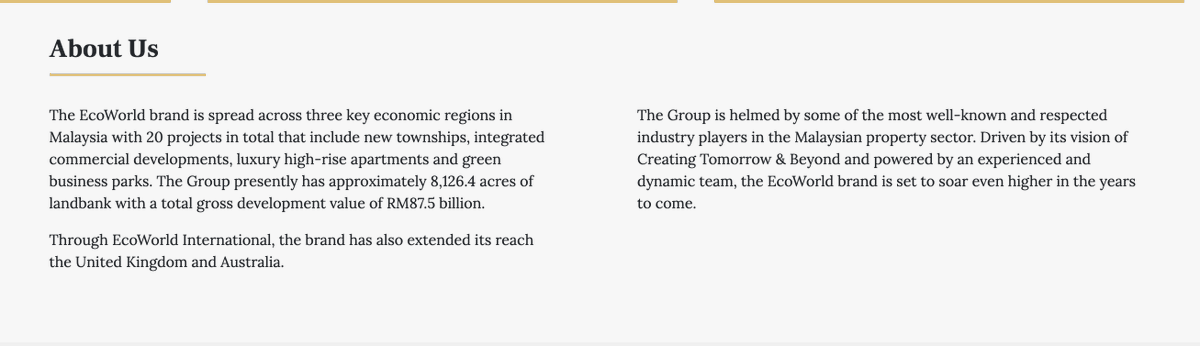 Perkara paling asas untuk korang kaji sesuatu saham tu, adalah perniagaan apa yang dijalankan. Ini beli saham, syarikat tu buat apa pun tak tahu.Macam ECOWLD, main business dia adalah Property, untuk orang islam wajib tahu la if stock tu patuh syariah atau tak.