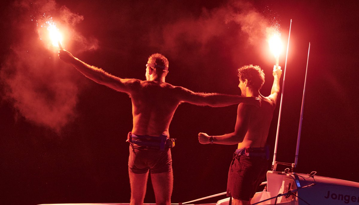toughestrow's tweet photo. 🏆 WINNERS & NEW WORLD RECORD 🏆
Row4Cancer, @mark_slats & Kai Wiedmer rowed 3,000 miles across the Atlantic Ocean in the @TaliskerWhisky Atlantic Challenge 2020.
They broke the World Record for the fastest pair to row across in the Atlantic in 32 days, 22 hours, 13 minutes! https://t.co/GHgxAZ2vua