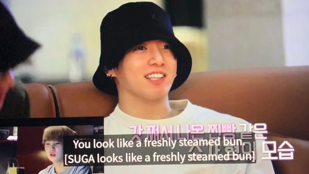 chucklesbts's tweet photo. yoonkook's love language is comparing each other to food and i think that's very admirable https://t.co/4wAlVsLekW