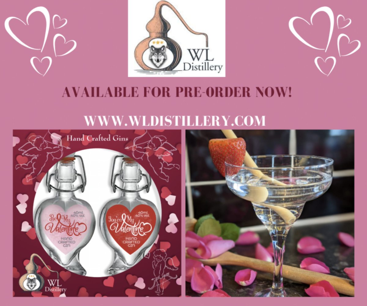 WLDistillery's tweet photo. We are very pleased to share with you our #valentines gift set. 
Available for pre-order now from our website as the perfect gift!
https://t.co/vLEFdjMA3c 
#ginandtonic #valentines #valentinesgift #newproduct #perfectgift #gin #ginlovers https://t.co/ON5IbiQYfb