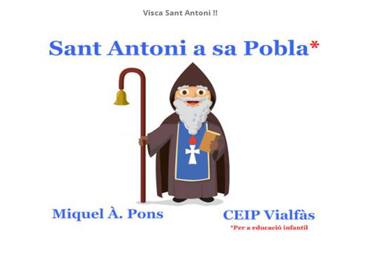 ▶️Interessant iniciativa del CEIP Vialfàs de Sa Pobla

💻Material interactiu per infantil i primària

🔥👹Per donar difusió a les festes de Sant Antoni

✅Obert a tothom!

👏El nostre reconeixement al centre!!    

📌Informa't a bit.ly/3bEILko