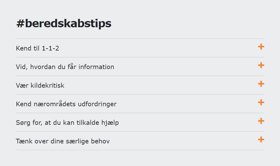 BRSdk's tweet photo. Kender du vores #beredskabstips ?

🚨Kend til 1-1-2
🚨Vid, hvordan du får information
🚨Vær kildekritisk
🚨Kend nærområdets udfordringer
🚨Sørg for, at du kan tilkalde hjælp
🚨Tænk over dine særlige behov

Læs mere her 👉 https://t.co/u3aZNKARiO https://t.co/yQSRWwgVET