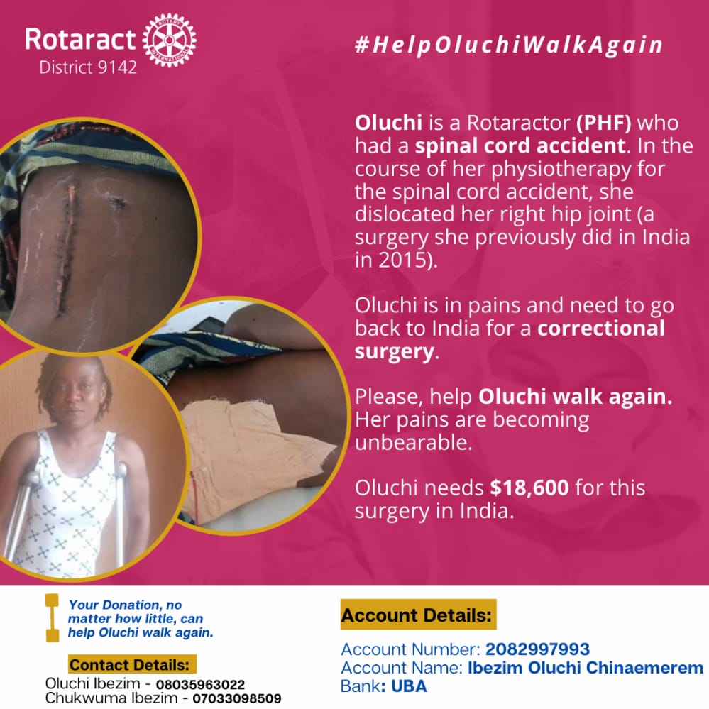 Tinofino14's tweet photo. @aproko_doctor Okirikiri
Please if you can send for Him please do
Let's Help Oluchi to Walk Again
Thank you for the One's you have done
Reward for good work is More Work
#HelpOluchiWalkAgain https://t.co/iZASNMLcx2