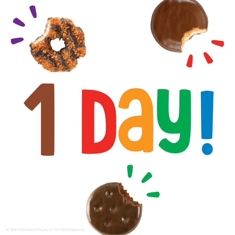 It’s the eve of #GirlScoutCookieSeason! Prepare your taste buds as there's one more sleep until Girl Scout Cookies! #ThinkOutsideTheCookieBox #CreateMomentsofJoy #gsnetx #cookies #BecauseIGirlScout