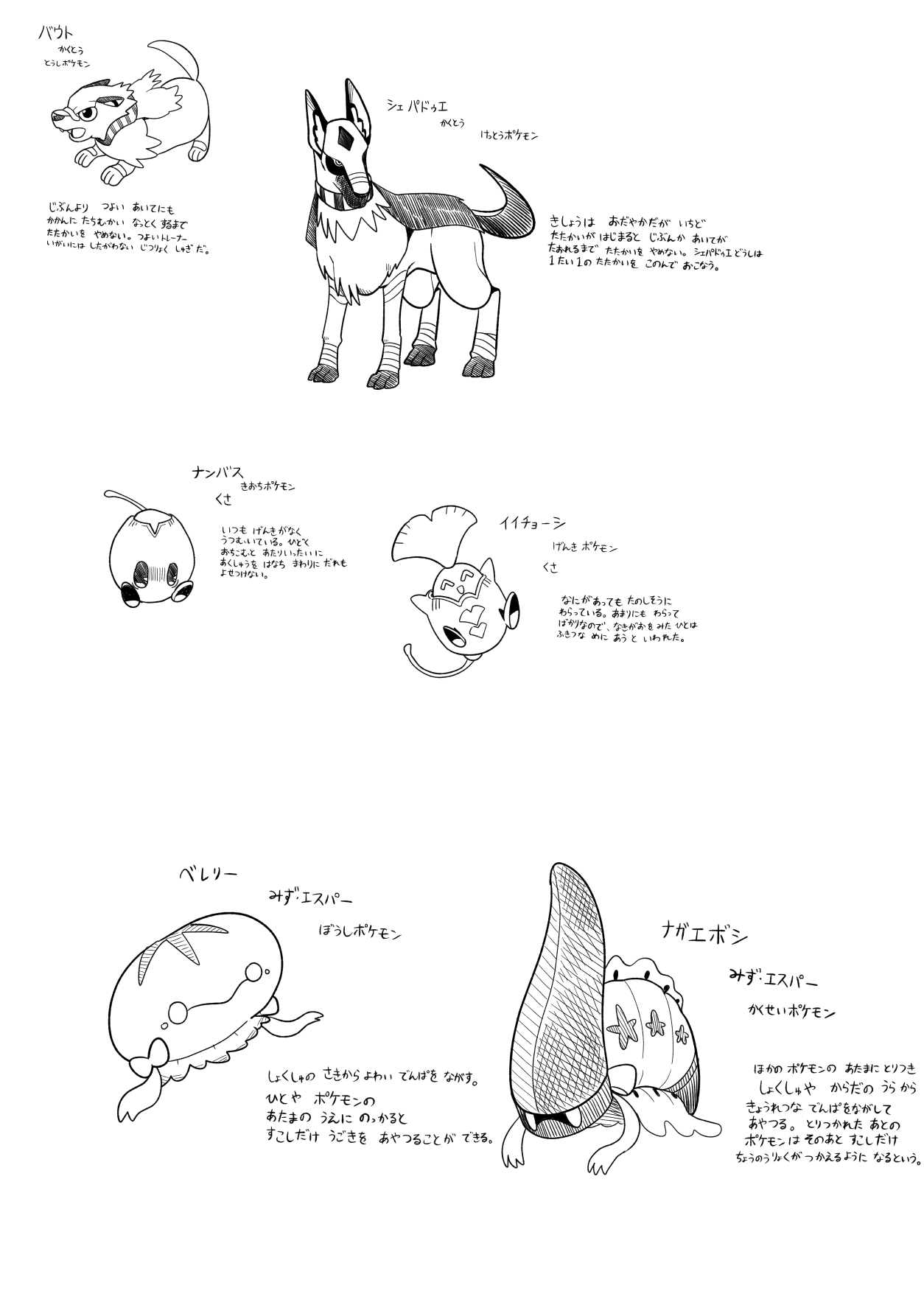 架空ポケモン図鑑 Twitter