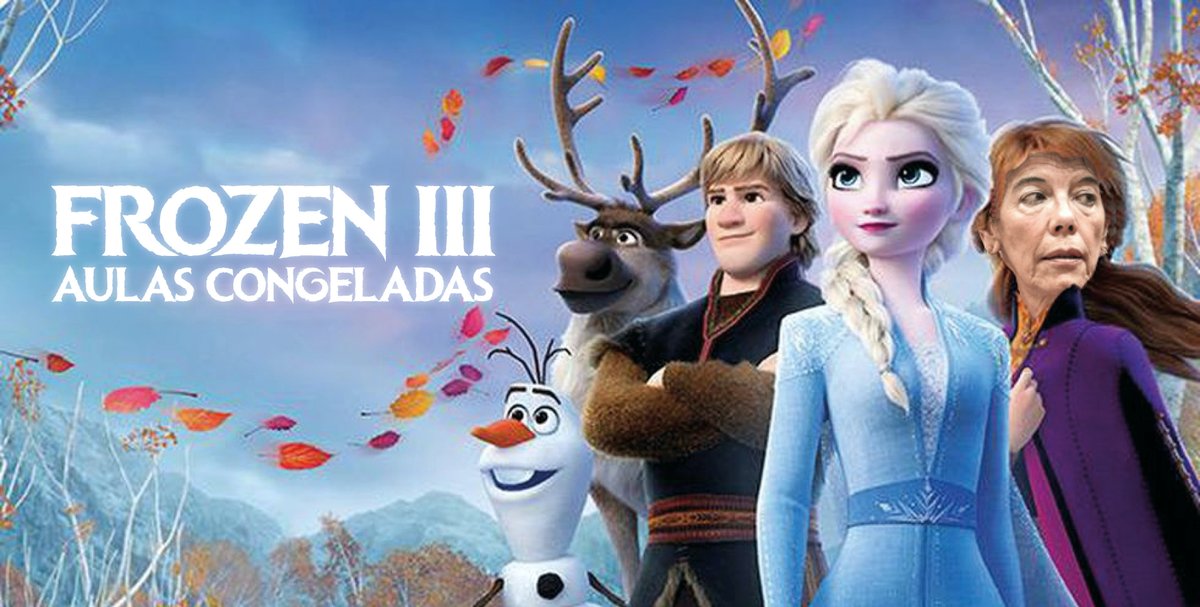 ❗️Isabel Celaá realizará un pequeño cameo en ‘Frozen III’, la nueva película de Disney ambientada en las aulas ventiladas de los colegios españoles: ow.ly/5j7P50D8oUH