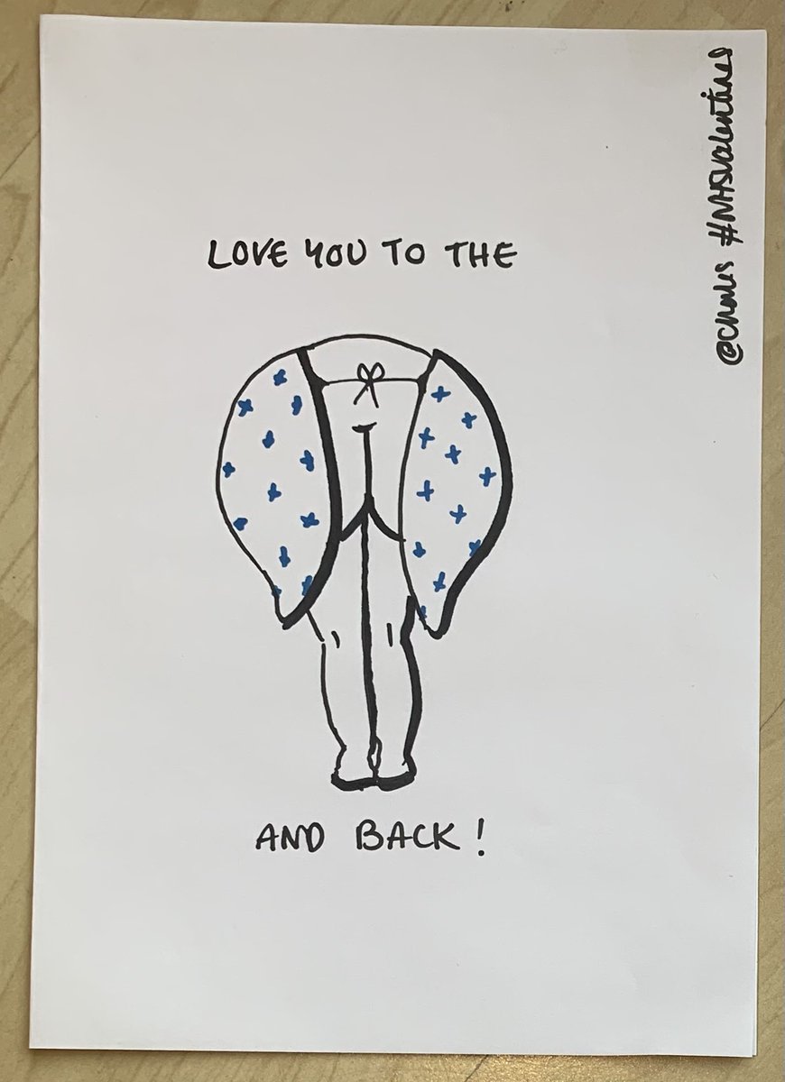 To the moon and back @OneMinuteBriefs @LoveYourNHS @thortful #nhsvalentines #creative #design #copywriting