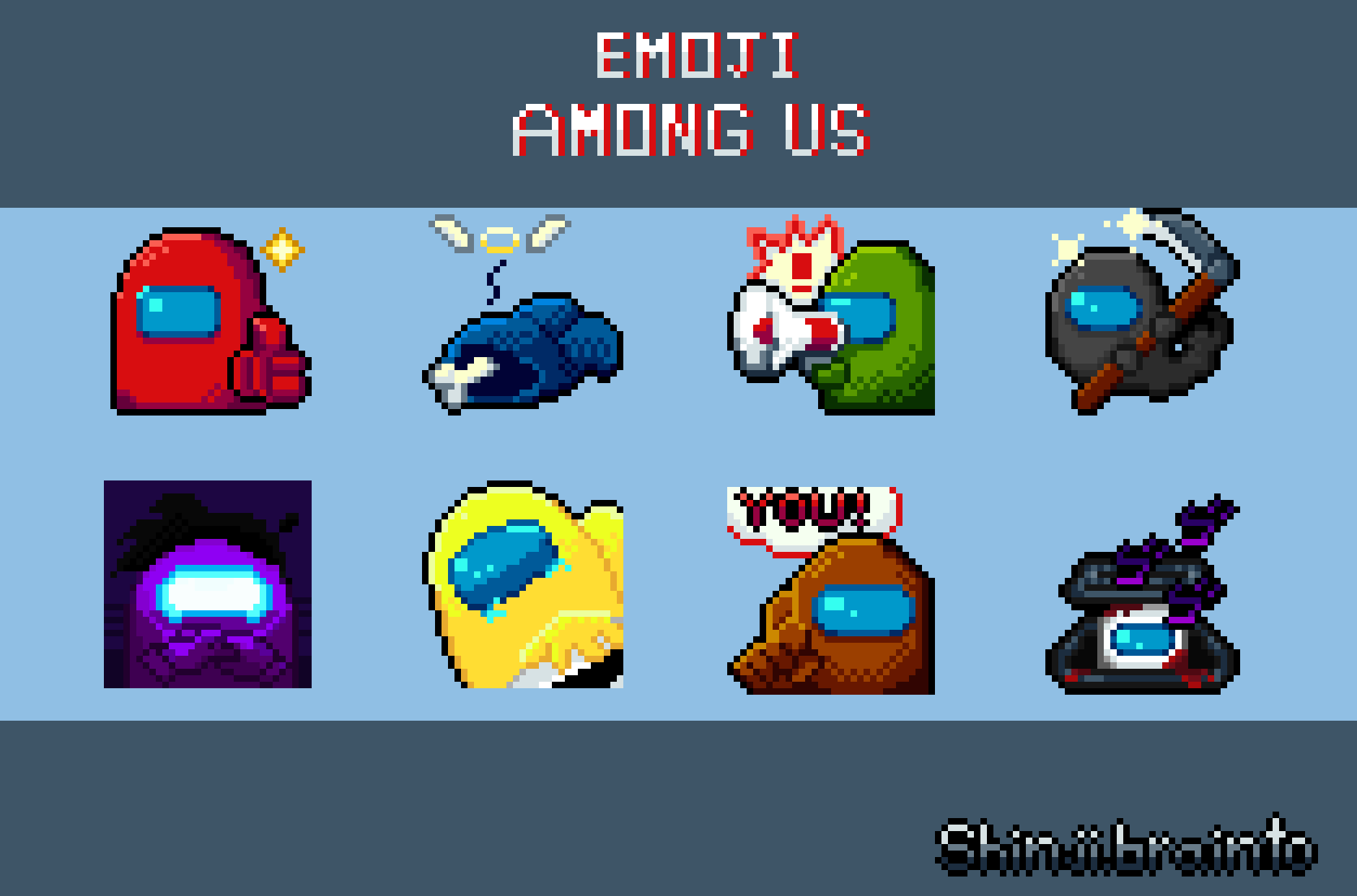 Among us emojis : r/AmongUs