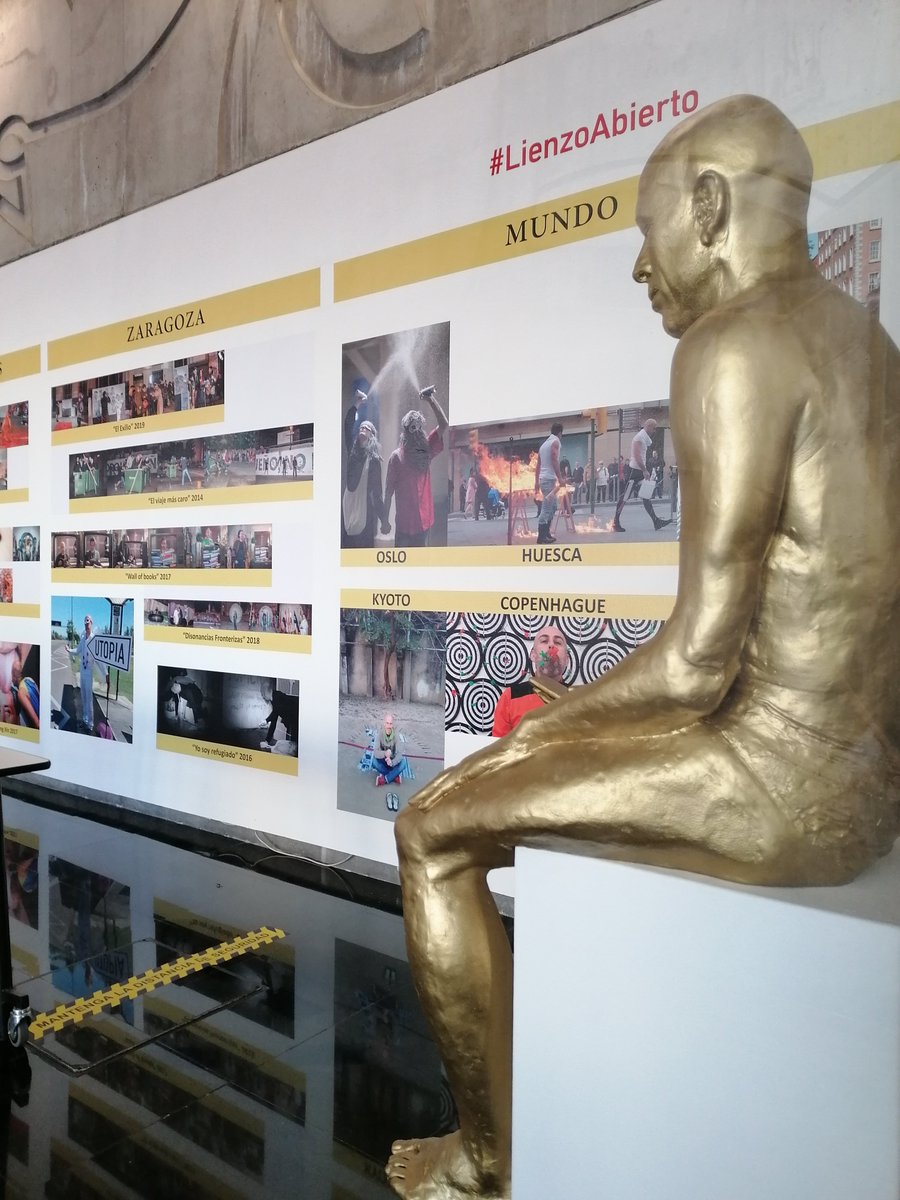 Ya podéis visitar #lienzoabierto en el <a href="/chzgz/">chz zgz</a>  donde podréis ver una selección de mis performances.
Surge a través del libro "La vida es una performance" que publiqué con <a href="/TeellEditorial/">Teell Editorial</a>  y con ayuda de <a href="/ZCultura/">Zaragoza Cultura</a>