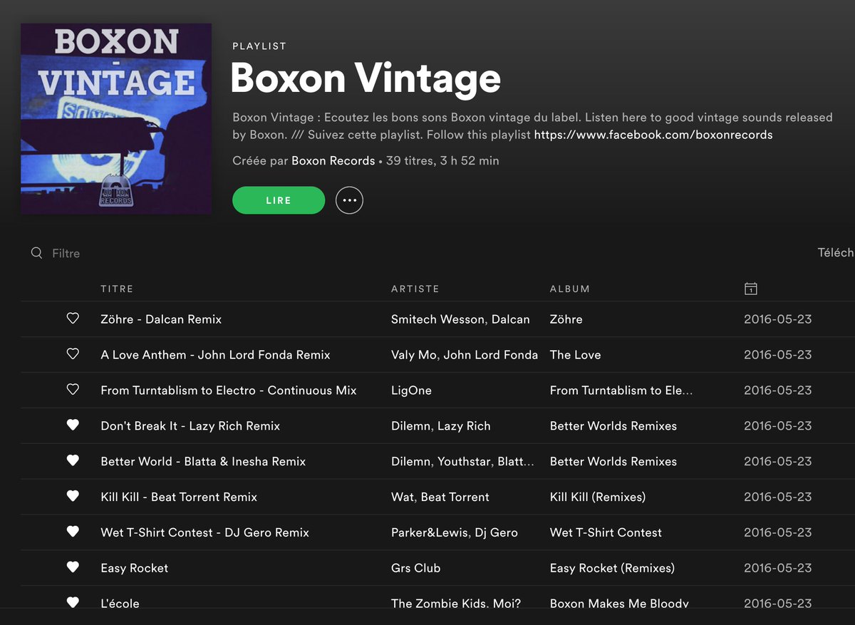 Boxon Vintage open.spotify.com/playlist/19lyP… #NowPlaying