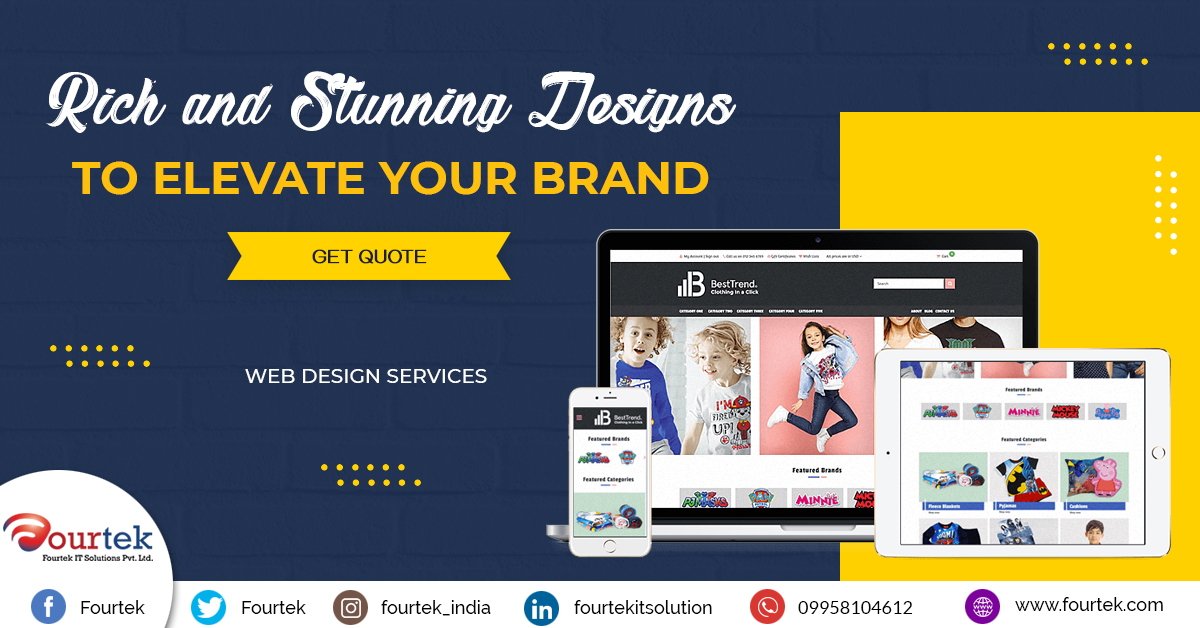 India's leading #Website #Designing and #development company in #Noida. We helps #businesses to plan, design, build, manage, market and #monetize #websites. For More Info, Call +91-9958104612 or Visit bit.ly/2XMZwjo !!