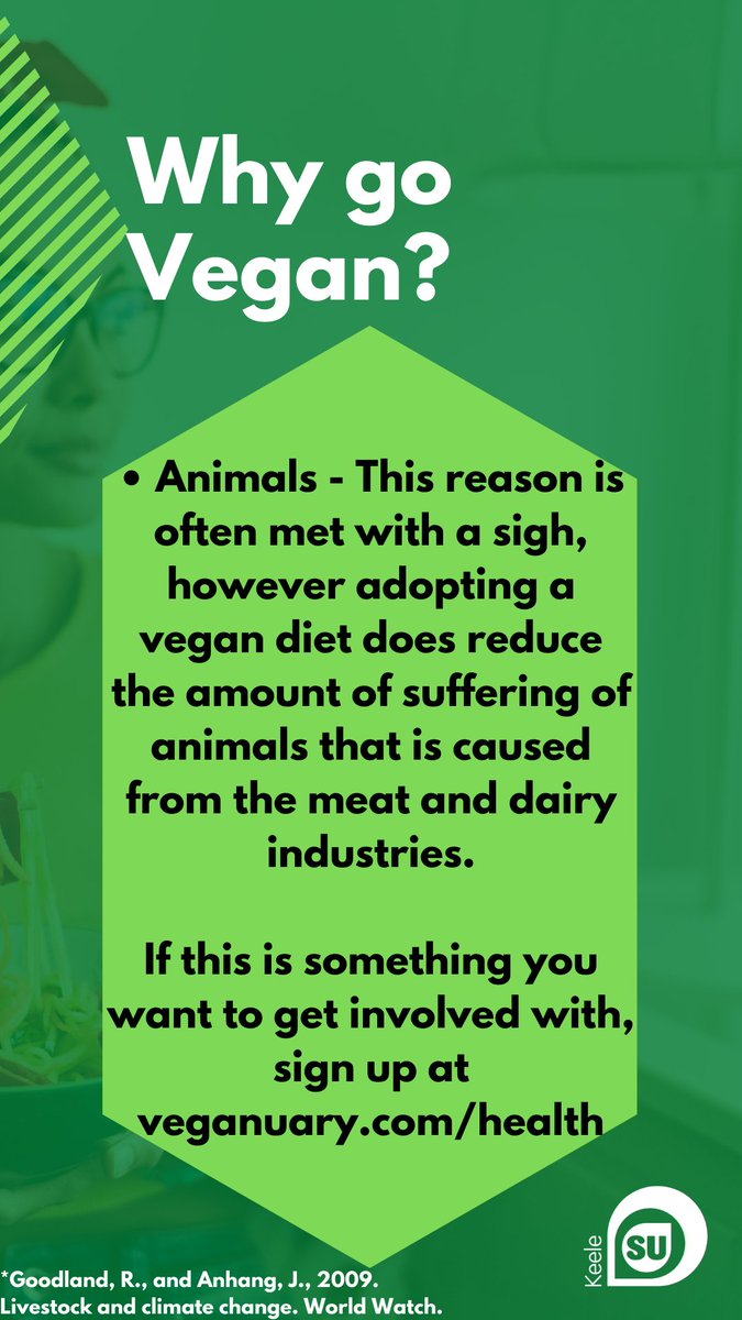 Have you heard of Veganuary? It's not too late to try it out!
Check out our webpage to learn more and find resources --> keelesu.com/yourunion/camp…