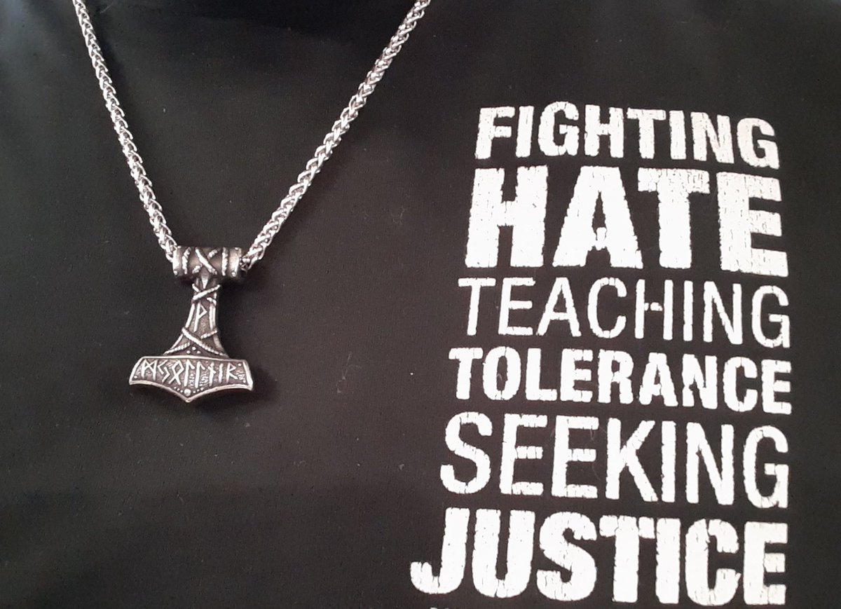 Followtheraven1's tweet photo. Hail Thor, heathens!

Rockin' this vibe today.

#Declaration127
#shieldwall https://t.co/ScwNetkdhO