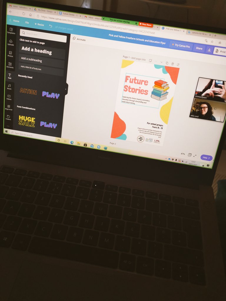 Busy preparing for our first project 👀📚🗣️

#futurestories #relaycommunityarts #communityarts #storytelling #AppliedTheatre #schools
