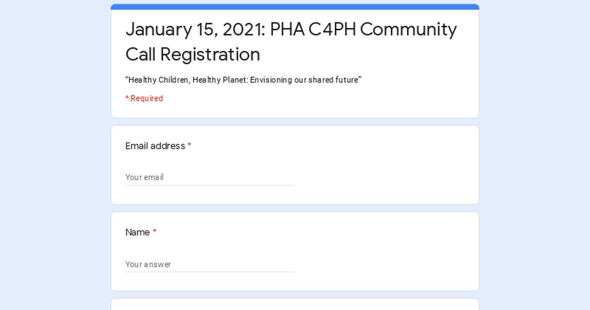 ph_alliance's tweet photo. Sign up today for our next Clinicians Community Call, TOMORROW from 11:00am - 12:15 pm EST. This virtual call will focus on the intersection of planetary health and children's health, and you don't want to miss it! #C4PH. Register: https://t.co/4GZiET58FS https://t.co/DceV3381WO