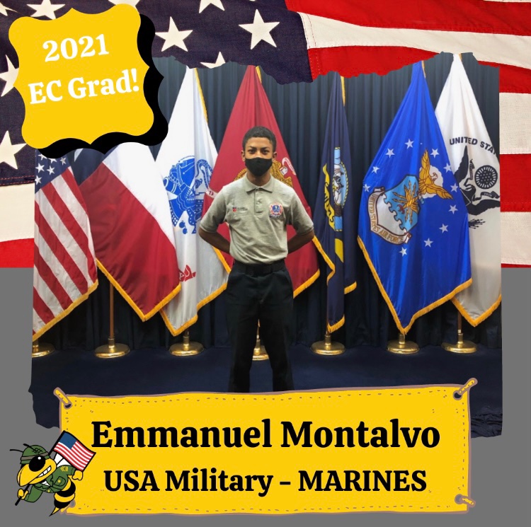 echsgocenter's tweet photo. Congrats to Emmanuel Montlavo for his acceptance and decision to be in the US Marines! #weareec #servingmarine #ecsenior https://t.co/gVD6VpKzs3