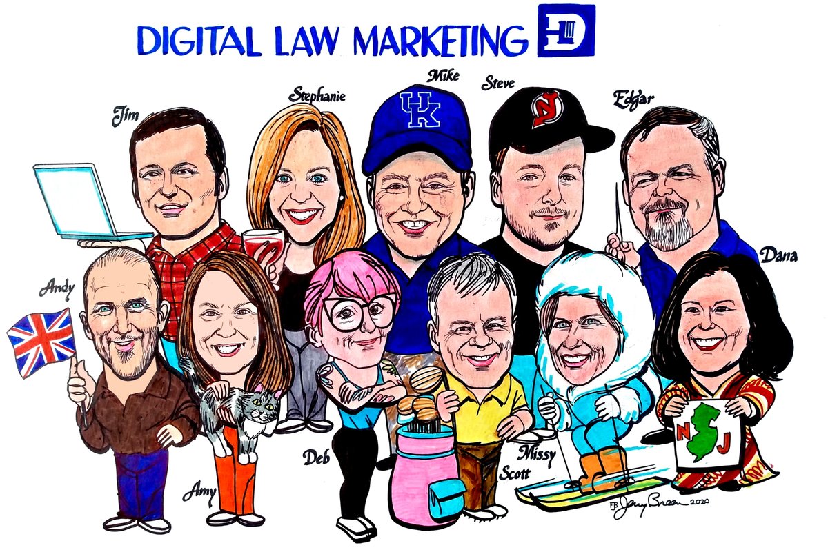 DLMarketingInc's tweet photo. 🤔Ever wonder who’s designing your site or sending you all those emails? Time to “draw” up a chair and meet the team here at Digital Law Marketing, Inc.! If you have questions about who we are or what we do, or just feel like saying “hi,” drop us a line! #legalmarketing #TeamDLM https://t.co/FOx0FrnaeI