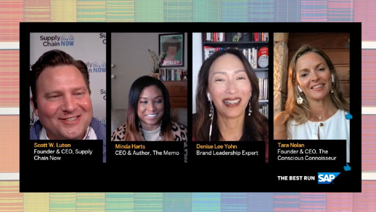 TCCtravel's tweet photo. Loved chatting at #NRF2021 with these leaders @PetSmart  &amp; two recent graduates to talks aspects of #retail careers to empowering young talent. This breakout session was hosted by Kristin Howell with @SAP_Retail WATCH THE RECAP BELOW! #Retail #CX 
https://t.co/rurUIfGca7 https://t.co/iy9HjMlufu