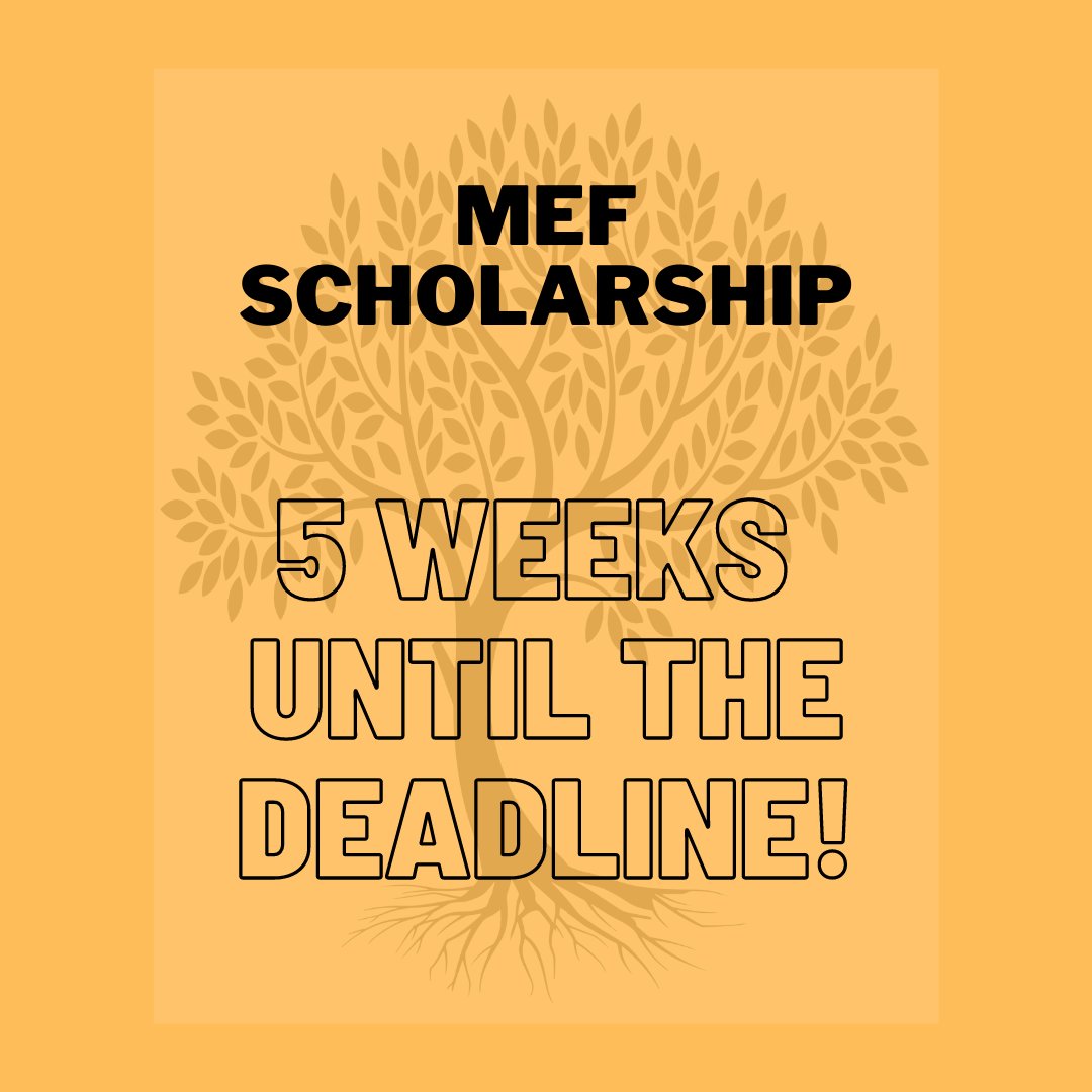SENIORS...you have 5 weeks until the MEF Scholarship Deadline! 

<a href="/mbhsclassof21/">MBHS Class of 2021</a> <a href="/mhsseniors2021/">Class of 2021</a> <a href="/mnhs2021/">MNHS2021</a>