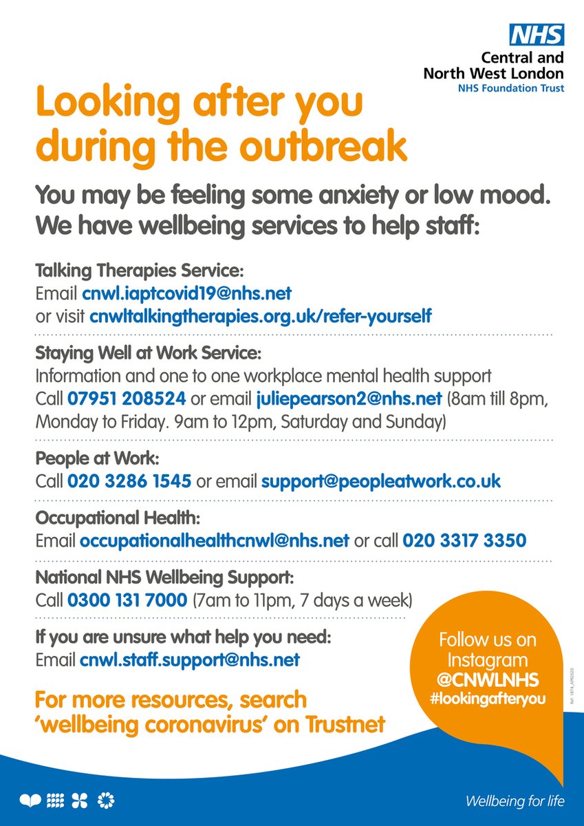 CNWLPeople's tweet photo. Where to go when you need support #lookingafter you https://t.co/g8msofya7r