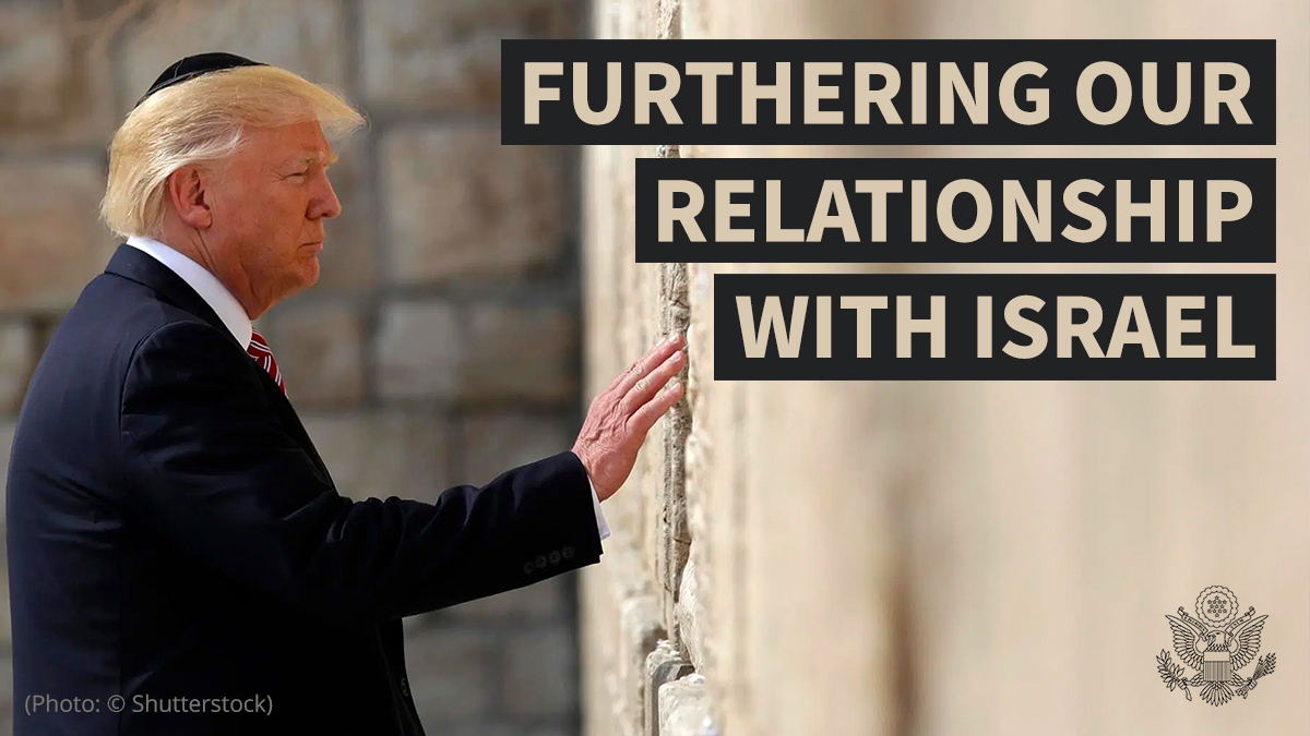 SecPompeo's tweet photo. America has no greater friend than Israel, and the people of Israel. https://t.co/sjP4gjWgsK