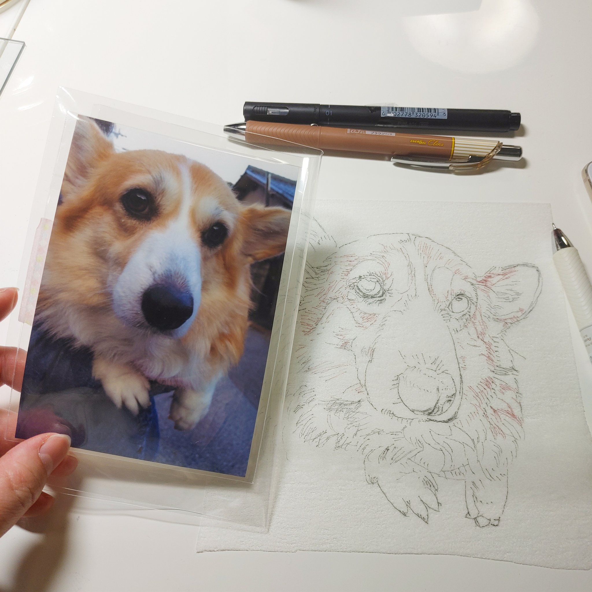 羊毛ちくちく Heart Leaf 羊毛画 オーダーメイド開始しました まずは下書き 羊毛画は羊毛を針で布に刺し描く 平面画です 写真データがなく 大切なお写真をお借りしてます 羊毛ちくちく 犬 コーギー 羊毛フェルト 羊毛フェルト刺繍 羊毛 羊毛ちくちく Heart Leaf 羊毛画 オーダーメイド開始しました まずは下書き 羊毛画は羊毛を針で布に刺し描く 平面画です 写真データがなく 大切なお写真をお借りしてます 羊毛ちくちく 犬 コーギー 羊毛フェルト 羊毛フェルト刺繍 羊毛