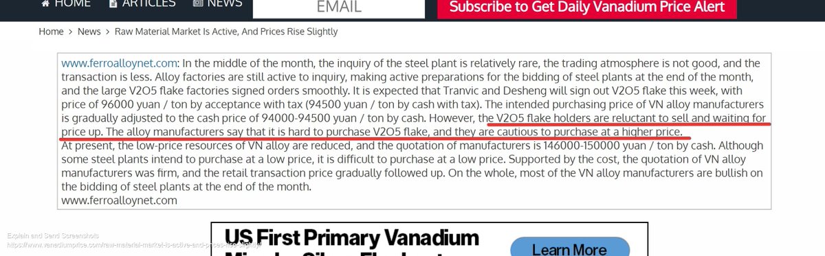 5/which are due at the end of the month and lead directly up to China New Year, which is normally a re-stocking period anyway.So bullish signals there alone but its coupled with those front end V205 pressures once more. Back to that report.