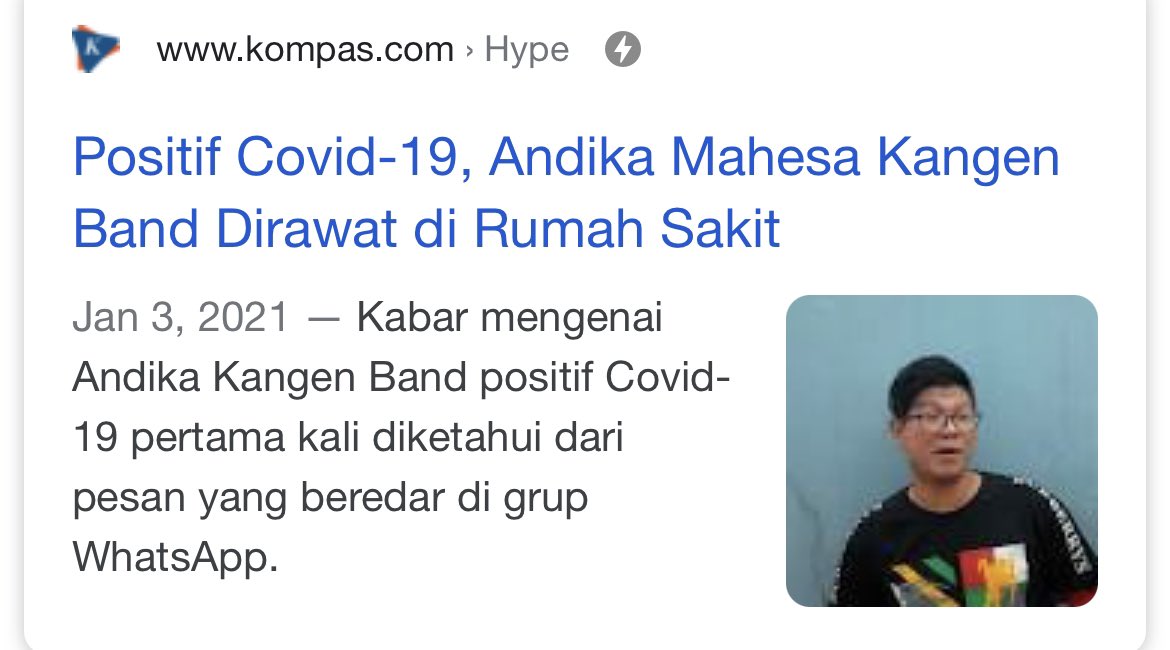 tumisbuncis's tweet photo. @Kenerry Andika bukannya udah covid kakak? https://t.co/LNw9Fus9Bf