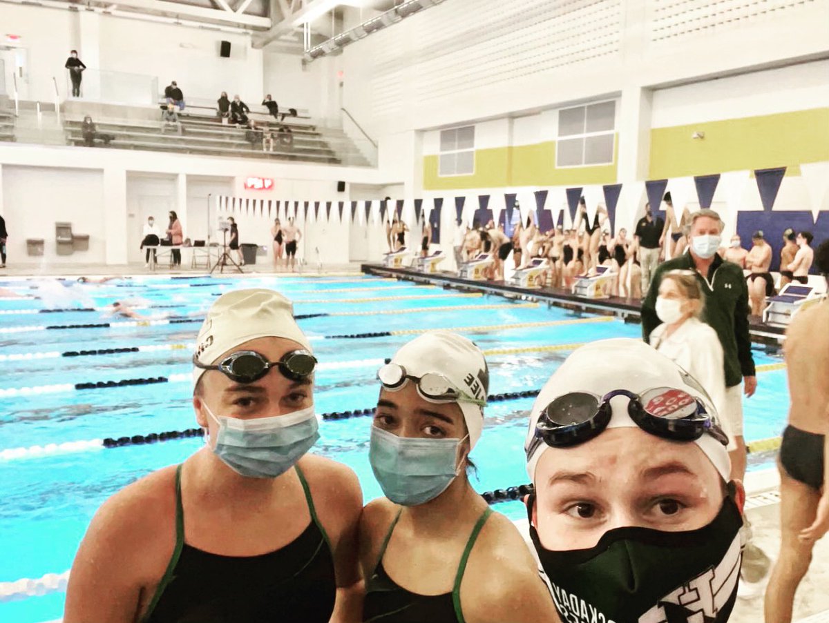 HockadayATH's tweet photo. It was a great first meet for the Swimming & Diving teams! Hockaday swam remarkably well vs. Highland Park. Both divers competed well & were within a couple points of each other. Fiona Chen (‘22) won 1st place & Emily Loftus (‘23) earned 2nd place. #HVSW #HVD #GoDaisies https://t.co/axjwvDax3h