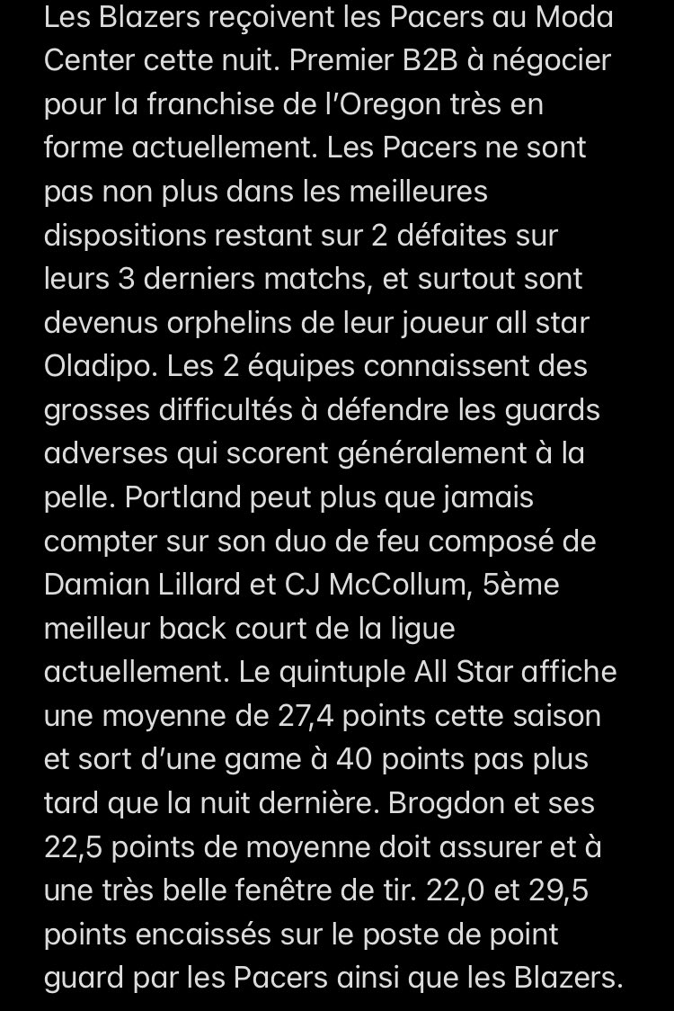 LuvnBet's tweet photo. #NBA

#RIPCity vs. #AlwaysGame 

➔ Dame &amp; Brogdon 20 pts | 1,70 (3,5%)

On reste uniquement sur des grosses confiances. 50 RT pour la suite.

Pick 2 | 15/01 🗓 | #NBATwitter https://t.co/cLQQhkLNra
