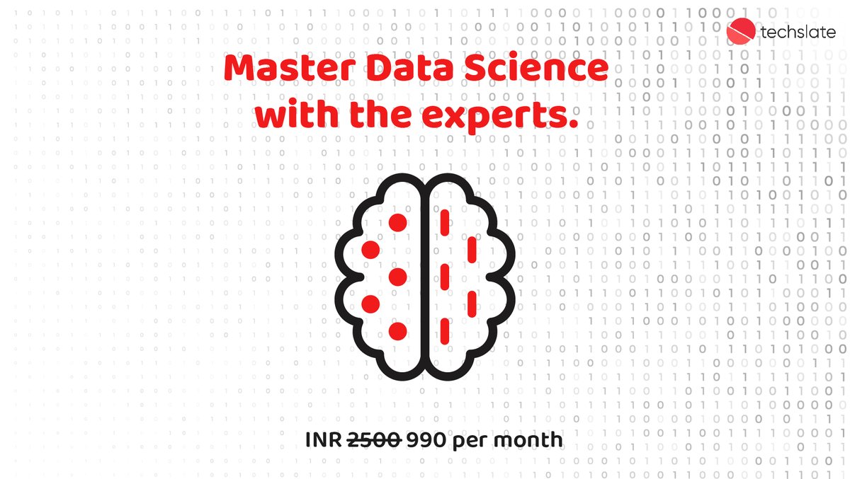 TechSlate_'s tweet image. Ace the practical side of data science so you can add real value using data science. Learn from practitioners who bring with them decades of real-world application of data. Visit techslate.ai to find out more.