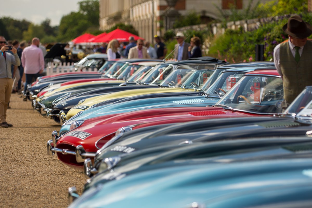ConcoursUK's tweet photo. With the weekend almost upon us, it’s important to remember that as another week of lockdown is completed, the Concours of Elegance 2021 moves ever closer. Tickets are on sale now and include a Covid-19 money-back guarantee: https://t.co/taJl1U6yjo (Pic credit: Grant King) https://t.co/PuaI2D8UFB