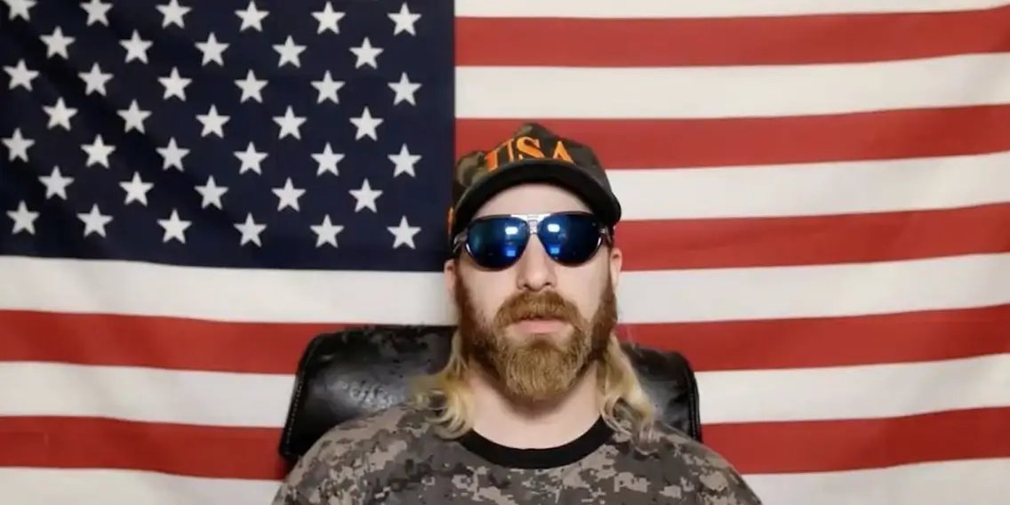 Well, color me surprised because the man that is yelling "Nooo, Fed Fed Fed!" is a Right-Wing streamer by the name of Anthime Joseph Gionet AKA Baked Alaska.But wait it gets better.