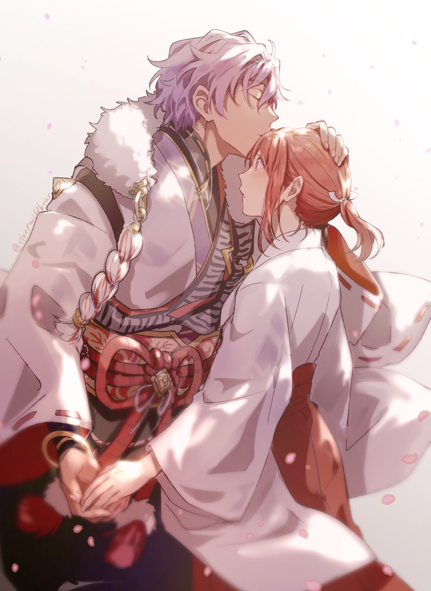 「神様×人 良いよなー!!っていう昨日のアドあん絵1枚目の何かそういうやつ 」|てっとにのイラスト