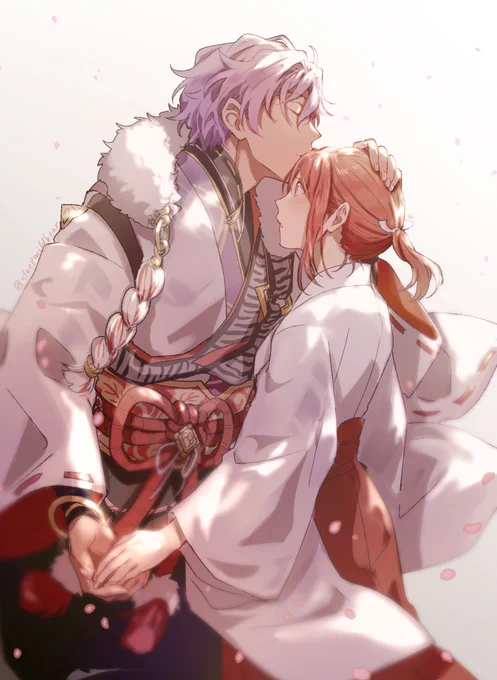 神様×人 良いよなー!!っていう昨日のアドあん絵1枚目の何かそういうやつ 