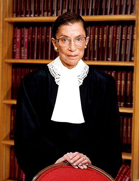 the_female_lead's tweet photo. "When I’m sometimes asked when will there be enough women on the supreme court? And I say ‘When there are nine.’ People are shocked. But there’d been nine men, and nobody’s ever raised a question about that." RBG 👏 https://t.co/nfzOat93rz