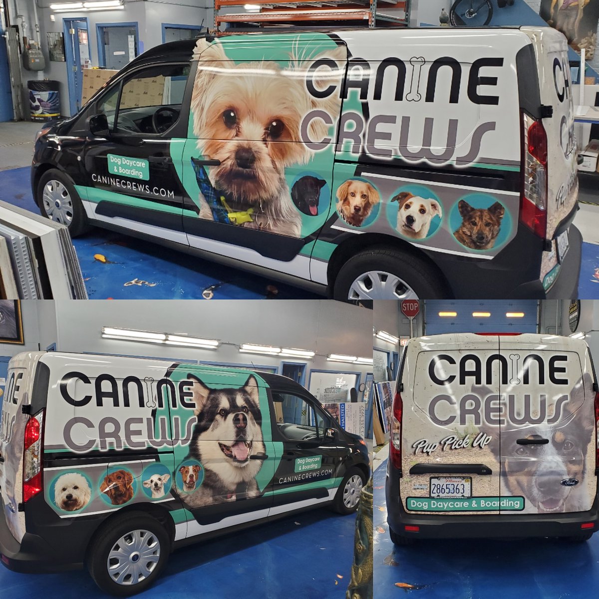 InSightSignCo's tweet image. #vehiclewraps #peopleprocessproduct @caninecrews