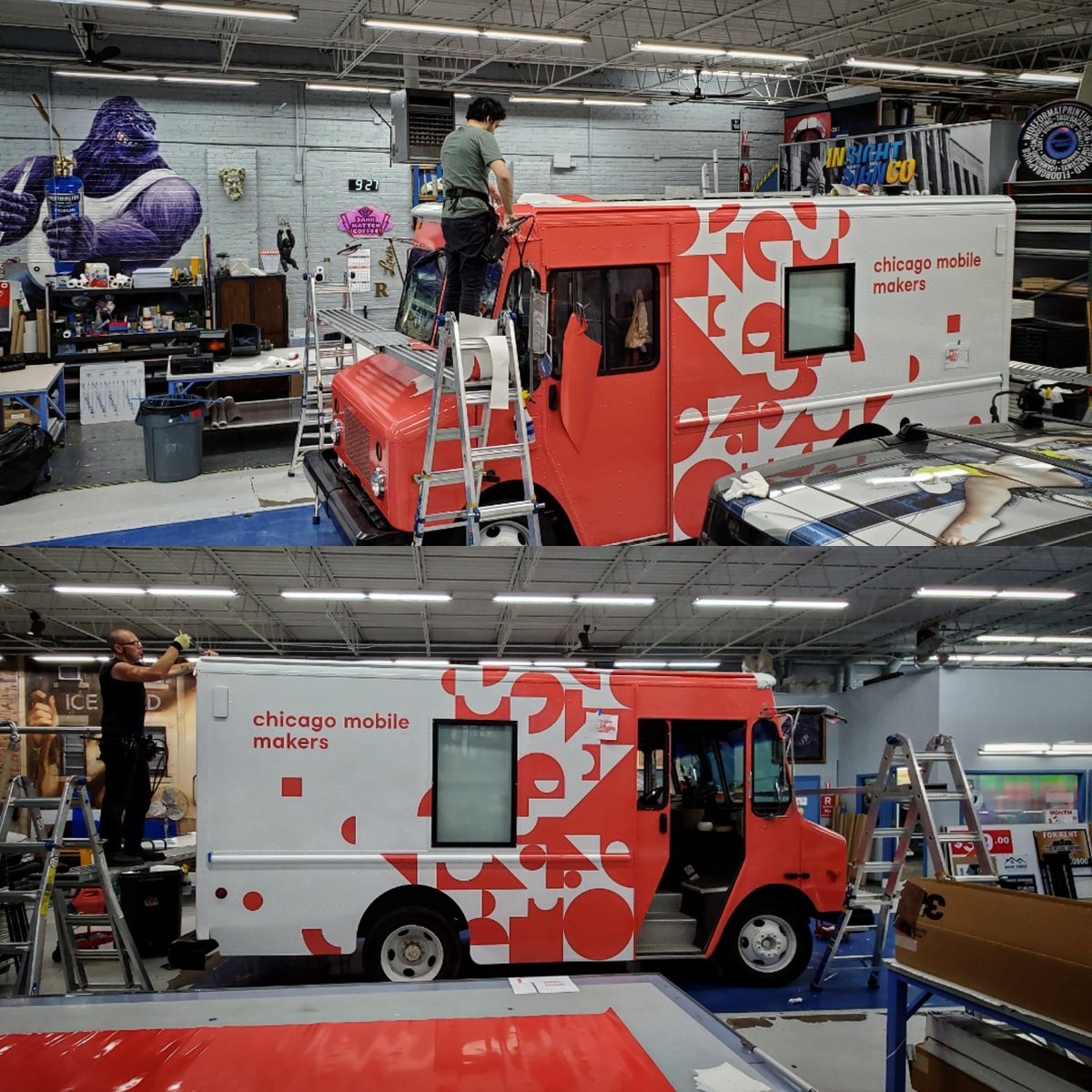 InSightSignCo's tweet image. #vehiclewraps #peopleprocessproduct