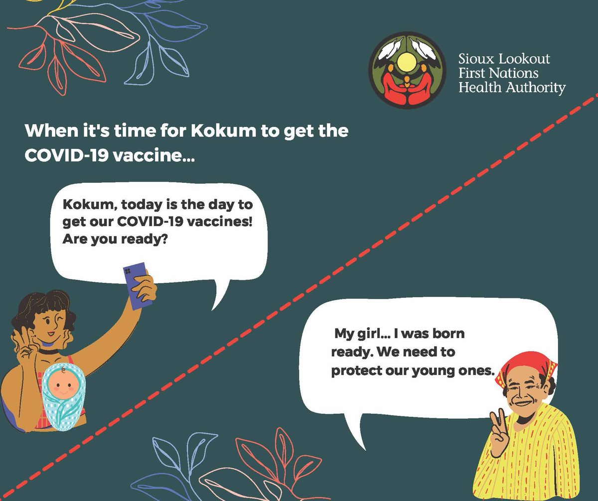 NANComms's tweet photo. A COVID-19 vaccine will soon be available to our communities. It will be available for ages 18 and over. This is how we will end this pandemic together. #COVID19 #StaySafe #ImIn https://t.co/ZockqBfeO6