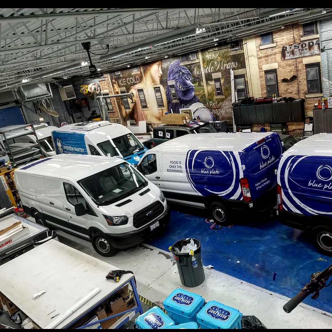 InSightSignCo's tweet image. #vehiclewraps #peopleprocessproduct @LakeviewPantry @blueplatecater @DeepEddyVodka