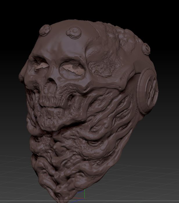 Recently I've been exploring using ZBrush, and this is the first exercise to try to 3D print this shoulder plate😋 https://t.co/ScNNMwMm59